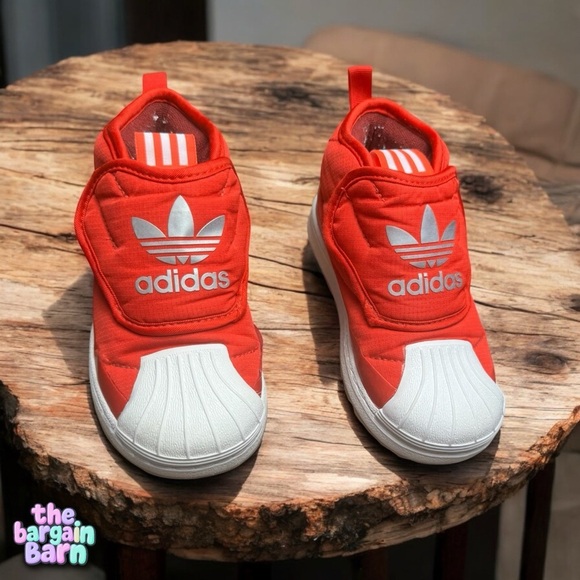 Adidas Originals Red Superstar 360 FW1120 Toddler Boot Sneakers (9.5) *RARE* - Picture 3 of 6